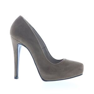 Via Studio Womens Camoscio Gray Shoes (NWT)